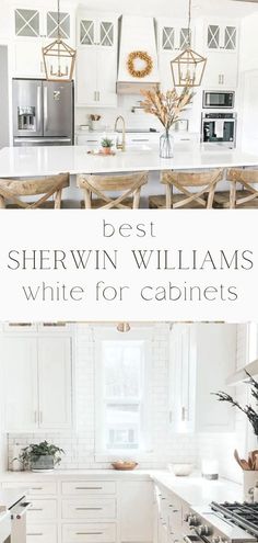 the best white kitchen cabinets for your home