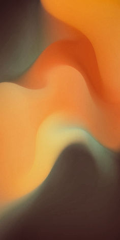 an orange and yellow abstract background with some blurry lines on the bottom right side