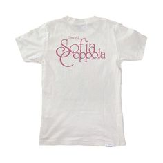 Directed By Sofia Coppola, Digital Closet, Sofia Coppola, Future Fashion, Graphic Shirts, Passion For Fashion, Infant Tees