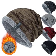 Category:Hats; Season:Fall,Winter; Gender:Men's; Style:Stylish,Casual; Hats Category:Protective Hat; Occasion:Daily,Outdoor; Material:Cotton; Color:Black; Function:Warm; Pattern:Pure Color; Design:Pure Color; Front page:FF; Listing Date:10/30/2021; Special selected products:COD; Head Circumference:55-60 Camping Hat, Chunky Hat, Wool Hat Knit, Hat Knit, Winter Hats For Men, Bonnet Hat, Cap Men, Outdoor Fashion, Hat For Man