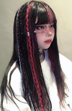 Rave Hair, Hair Style Korea, Goddess Braids Hairstyles, Hippie Hair, Anime Hair, Couples Poses For Pictures, Goddess Braids, Feminine Aesthetic, Hairstyles Haircuts