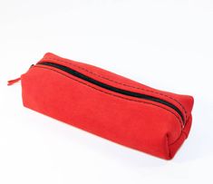 Leather Pencil Case. FREE SHIPPING WORLDWIDE! A perfect case for storing pens and pencils!Great for every student! Very convenient and functional pen case. Material: leather. Color: Red. Size: Height: 18cm Width: 6 cm Depth: 4 cm If you have some questions please write! Red Pencil Shaped Pencil Case Gift, Red Pencil-shaped Pencil Case Gift, Red Pencil-shaped Pencil Case For Gift, Red Rectangular Pencil Case With Pen Holders, Rectangular Red Pencil Case With Pen Holders, Red Pencil Case With Pen Holders For Everyday, Red Zipper Pouch Pencil Case For Everyday Use, Red Pencil Case With Zipper Closure, Red School Pouch With Zipper