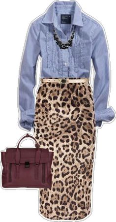 Look Rock, Leopard Print Skirt, Leopard Skirt, Work Style, Print Skirt