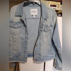 Nine West Blue Jean Jacket, Size L, Never Worn Blue Jean Jacket, Jean Jackets, Blue Jean, Nine West, Jean Coat, Jean Jacket, Blue Jeans, Color Blue, Jackets For Women