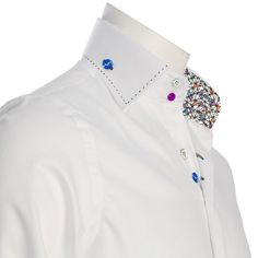 "Men's Great Quality Shirts for both Casual and Formal Wear Description:   Our 80% Cotton & 20% Polyester Blend Shirts are of great quality and are made with great care. We always make sure that our Valued Customers won't find any problems after buying from us. We use great quality fabric in our shirts so that our customers won't find any fabric quality issues and whenever they dress up, they feel confident. Our customer's satisfaction is what we call our success. If you find any problems, feel Yomi Casual, Hoodie Illustration, Fitted White Shirt, Luxury Shirts, Italian Shirts, Italian Dress, White Shirt Men, Casual Luxury, Formal Shirt