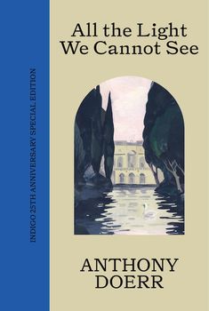 the cover of all the light we cannot see by anthony doer, with an image of