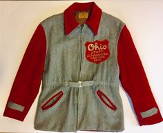 Retro Fits, Vintage Mens Fashion, March 2023, Men's Outerwear, Marching Band, Ohio State, Mens Outerwear, Light Jacket, Vintage Sweatshirt