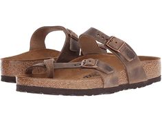 Birkenstock Mayari | Zappos.com Casual Toe Ring Sandals With Buckle Closure, Brown Footbed Sandals With Single Toe Strap For Spring, Everyday Sandals With Leather Footbed And Toe Post, Casual Leather Toe Loop Footbed Sandals, Classic T-strap Sandals With Textured Footbed, Classic Brown Footbed Sandals For Spring, Casual Leather Footbed Toe Loop Sandals, Casual Toe Loop Sandals With Leather Footbed, Casual Leather Toe Ring Sandals With Buckle