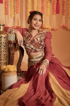 Vana Rasam Outfit, Gujarati Outfits, Vana Rasam, Navaratri Outfits, Choli Design, Designer Bridal Lehenga Choli