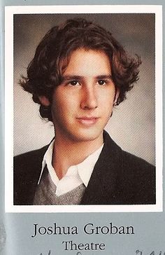 an image of joshua groban from the movie's poster for his upcoming play