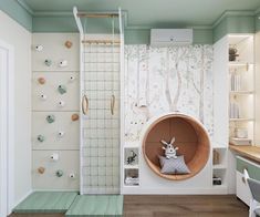 a bathroom with a shower, sink and toilet in it's corner area next to a window