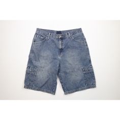 Vtg 90s Streetwear Mens 38 Distressed Baggy Fit Double Knee Cargo Denim Shorts Mens Shorts Wear & fading. Threadbare spot front left leg. Mens size 38 Measurements are: 19 inches across the waist laid flat 13 inch inseam 24 inches from top to bottom Blue Cotton US Shipping is FREE Canada is $15 and International is $24 Check out my other items in my store! PR1412 Shorts With Cowboy Boots, Cargo Denim Shorts, Cowboy Boots Mens, Baggy Shorts, Denim Cargo, Cargo Short, Streetwear Mens, 90s Streetwear, Shorts Cargo