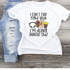 Aunt Stuff Best Aunt Can't Talk Tshirt Graphic Unisex Wild Auntie No Rules Auntie Fun Aunt I Can't Talk Right Now Aunt Tshirt Aunt Tee Shirts, Auntie Gift Ideas, Auntie Shirt Ideas, Cricut Aunt Shirts, Funny Aunt Shirts, Aunt Shirts For Adults, Cute Aunt Tshirts, First Time Aunt Shirts, Best Aunt Ever Shirt