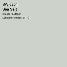 the sea salt interior / exterior location number 17 - 21 is shown in black and white