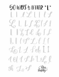 an iphone screen showing the font and numbers in cursive writing, which appear to be handwritten