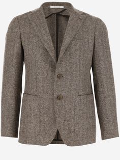 100% virgin wool Elegant Winter Sport Coat With Patch Pockets, Classic Wool Suits With Patch Pockets, Formal Wool Tweed Jacket With Patch Pockets, Timeless Wool Blazer With Patch Pockets, Wool Suits With Patch Pockets And Long Sleeves, Luxury Wool Tweed Jacket With Patch Pockets, Luxury Wool Sport Coat With Pockets, Luxury Wool Brown Blazer, Long Sleeve Wool Sport Coat With Pressed Crease