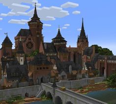 What y'all think : r/Minecraftbuilds Minecraft Castle Blueprints, Minecraft Castle Designs, Minecraft Steampunk, Minecraft Images, Minecraft House Plans, Minecraft Farm, Minecraft Cottage