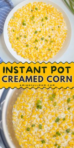 Looking for an easy summer BBQ side dish? This Instant Pot Creamed Corn is made with cream, butter, cream cheese, and fresh or frozen corn kernels. Add this corn recipe to your 4th of July food ideas! Canned Creamed Corn, Instant Pot Cream Cheese, Cream Cheese Chili, Creamed Corn Recipes, Kitchen Toys, Best Instant Pot Recipe, Side Dishes Recipes, Creamed Corn