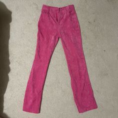 Product: Nasty Gal Corduroy Flare Pants Color: Pink Size: 10 Condition: Never Worn I Ship Daily! From Smoke-Free Home. Open To Offers & Happy To Bundle :) Pink Fitted Corduroy Bottoms, Pink Corduroy Pants For Fall, Pink Wide Leg Corduroy Pants, Pink High Waist Corduroy Bottoms, Flare Corduroy Pants, Corduroy Flare Pants, Pants Color, Corduroy Pants, Flare Pants