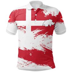 AIO Pride Switzerland Polo Shirt - Switzerland Flag Brush
All of our Polo Shirt are custom-made-to-order and handcrafted to the highest quality standards.
Each shirt is constructed from a premium polyester blend (35% cotton & 65% polyester) that is ultra-soft and incredibly comfortable.
This shirt has some great features, it has 3 buttons, elastic collar, and cuffs.
Extremely soft to the touch, durable and breathable.
Features a specialty high definition heat-dye application that ensures long la White Polo Shirt With Sublimation Print And Crew Neck, White Polo Top With Sublimation Print, White Polo Collar Top With Sublimation Print, White Polo Collar T-shirt With Sublimation Print, Fitted Polo Shirt With Custom Print, Fitted Short Sleeve Polo Shirt With Custom Print, Fitted Polo Shirt With Sublimation Print And Crew Neck, Fitted Crew Neck Polo Shirt With Custom Print, Fitted Cotton Polo Shirt With Sublimation Print