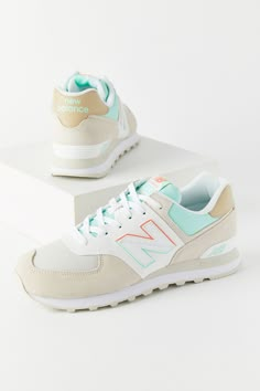 New Balance Women Colorful, New Balance 574 Colorful, Women’s New Balance 574 Outfit, Pastel New Balance, New Balance Preppy, New Balence Shoes, New Balance Shoes Colorful, Preppy New Balance Shoes, Women’s New Balance Shoes