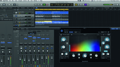 an image of sound mixing in the mac osm file screen shot with multiple color options