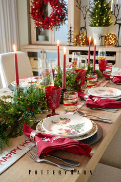 Our handcrafted Christmas in the Country stoneware captures the nostalgia of the holiday countryside. From dinnerware and serveware to tablecloths and napkins, Christmas in the Country makes the perfect festive table setting. Napkins Christmas, Festive Table Setting, Christmas Table Settings, Pottery Barn Teen