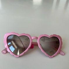 Betsey Johnson Pink Heart Sunglasses Pink Heart-shaped Sunglasses With Mirrored Lenses, Fun Heart Shaped Adjustable Sunglasses, Cute Heart-shaped Tinted Sunglasses, Heart-shaped Sunglasses With Tinted Glass Lenses, Heart-shaped Glass Sunglasses With Tinted Lenses, Heart-shaped Tinted Glass Sunglasses, Heart-shaped Glass Sunglasses For Gift, Heart-shaped Glass Sunglasses As Gift, Pink Heart-shaped Sunglasses As Gift