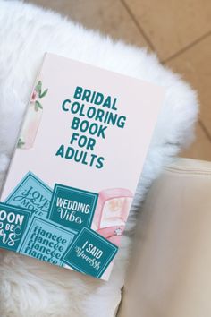 engagement gifts, coloring book Wedding Planning Tips, Bride Gifts