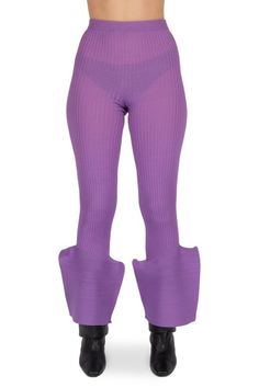 Exuberance Pants Pants ISSEY MIYAKE MAINLINE Issey Miyake, Size 2, Purple, Pants, How To Wear, Trousers