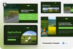 the presentation slideshow is designed to look like it has many different themes and colors