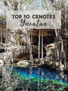 the top 10 cenotes in croatia with text overlay