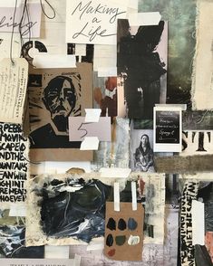 Gathered Inspiration Boards with Jeanne Oliver Jeanne Oliver, Online Art Courses, Creative Collage, Collage Board, Raise Your Hand If, Mood Board Inspiration, Art Courses, Raise Your Hand, Trendy Wall Art