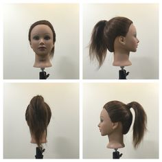 Sleek high pony Layered Barbie Ponytail, High Pony