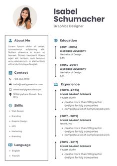 a professional resume with no work experience on the front and back cover, it is also in