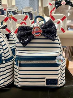 WDW - Disney’s Yacht Club Resort - Loungefly Backpack Disney Yacht Club Resort, Loungefly Backpack, Disney Bags, Disney Ornaments, Disney Handbags, Walt Disney World Vacations