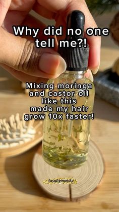 Hair Growth Thicker How To Grow, How To Apply Castor Oil For Hair Growth, Castor Oil For Thicker Hair, Msm Hair Growth Recipes, Castor Oil Recipes For Skin, Moringa Oil Benefits Hair, Rosemary Castor Oil Hair Growth Recipe, Oregano Oil Benefits Hair Growth, Moringa For Hair Growth