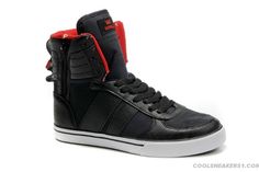 2011 New Supra High Top Men's Hip-Hop Shoe Black/White Fashion New Supra, Nike Heels, Buy Nike Shoes, Top Shoes For Men, Casual Street Wear, Michael Jordan Shoes, Code Black