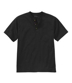 Men's Carefree Unshrinkable Tee, Traditional Fit, Henley | Henleys at L.L.Bean Henley Neckline T-shirt With Button Closure, Classic Henley Neckline Top With Relaxed Fit, Relaxed Fit T-shirt With Button Closure And Henley Neckline, Relaxed Fit Henley T-shirt With Button Closure, Relaxed Fit T-shirt With Henley Neckline, Relaxed Fit Henley Neckline T-shirt, Cotton Henley T-shirt With Buttons, Cotton Henley Neckline T-shirt With Buttons, Cotton Relaxed Fit Henley With Henley Neckline