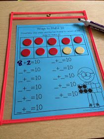 a blue and red board with numbers on it