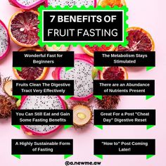 Fruit Fast, Fast Day, Fruit Benefits, Healthy Alternatives, Canning, Health