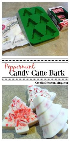 peppermint candy cane bark recipe for christmas