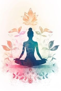 Yoga Images Art, Yoga Art Painting, Yoga Background, Kosmetyki Mary Kay, Meditation Images, Yoga Painting, Yoga Kunst, Image Zen, Meditation Photos