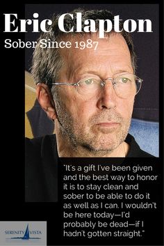 an advertisement for eric clapton's book, it's a gift i have been given and the best way to honor