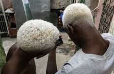 White Hair, A Man, Blonde, Grey, Hair, White, Black