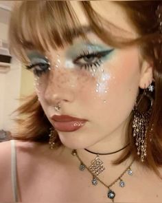 Funky Makeup, Rave Makeup, Swag Makeup, Inner Glow, Ethereal Makeup, Pinterest Makeup, Dope Makeup, Makeup Guide, Edgy Makeup