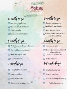 "My wedding checklist template is designed to help you stay organized and stress-free as you plan your big day. With clear timelines, easy-to-follow sections, and customizable tasks, this checklist covers everything from selecting your venue to sending thank-you cards. Whether you're planning a traditional wedding or something more unique, this checklist adapts to your needs. Plus, it includes bonus sections for tracking your wedding budget, vendor contacts, and RSVPs, so you can stay on top of everything. Beautifully designed and easy to use, this template is perfect for both digital and printed planning. Say goodbye to overwhelming to-do lists and hello to a well-organized, memorable wedding day!" Everything Needed For A Wedding, Brides To Do List, Wedding List Planning, Wedding Checklist Template, Wedding Planning List, Planning List, Fall Wedding Color Schemes, Memorable Wedding, Wedding List