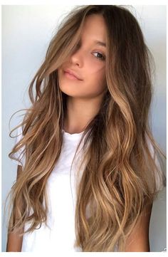 Long Hair Highlights, Brown Hair Balayage, Brown Blonde Hair, James Charles, Long Wavy Hair, Prom Hairstyles, Hair Color Balayage