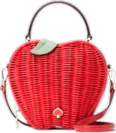 Kate Spade Red Satchel Bag, Trendy Red Kate Spade Bag, Trendy Kate Spade Crossbody Bag, Trendy Kate Spade Top Handle Bag, Trendy Kate Spade Bag With Detachable Handle, Kate Spade Red Crossbody Shoulder Bag, Honeycrisp Apple, Honeycrisp Apples, Bags Kate Spade