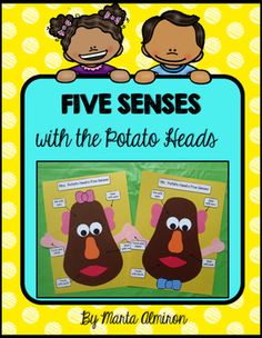 five sensess with the potato heads by martha o'connor, illustrated by mary o'connor